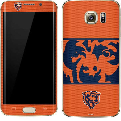NFL Chicago Bears Zone Block Galaxy S7 Edge Skin